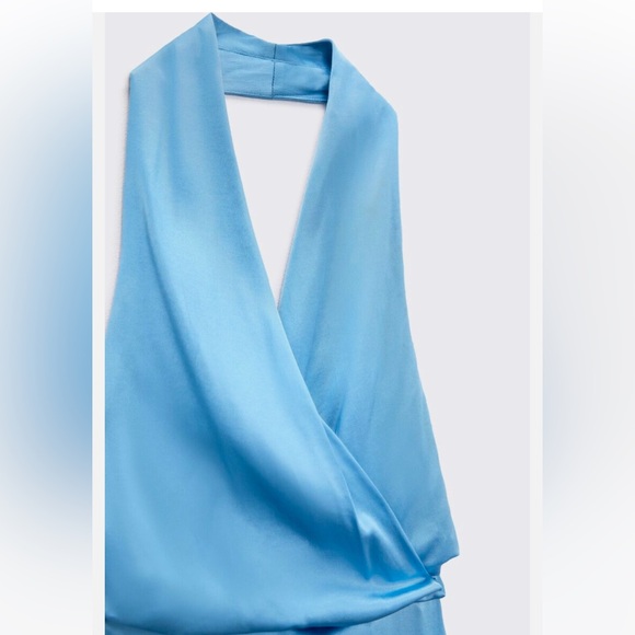 💋🦋 ZARA SATIN GORGEOUS DRESS - Picture 5 of 8